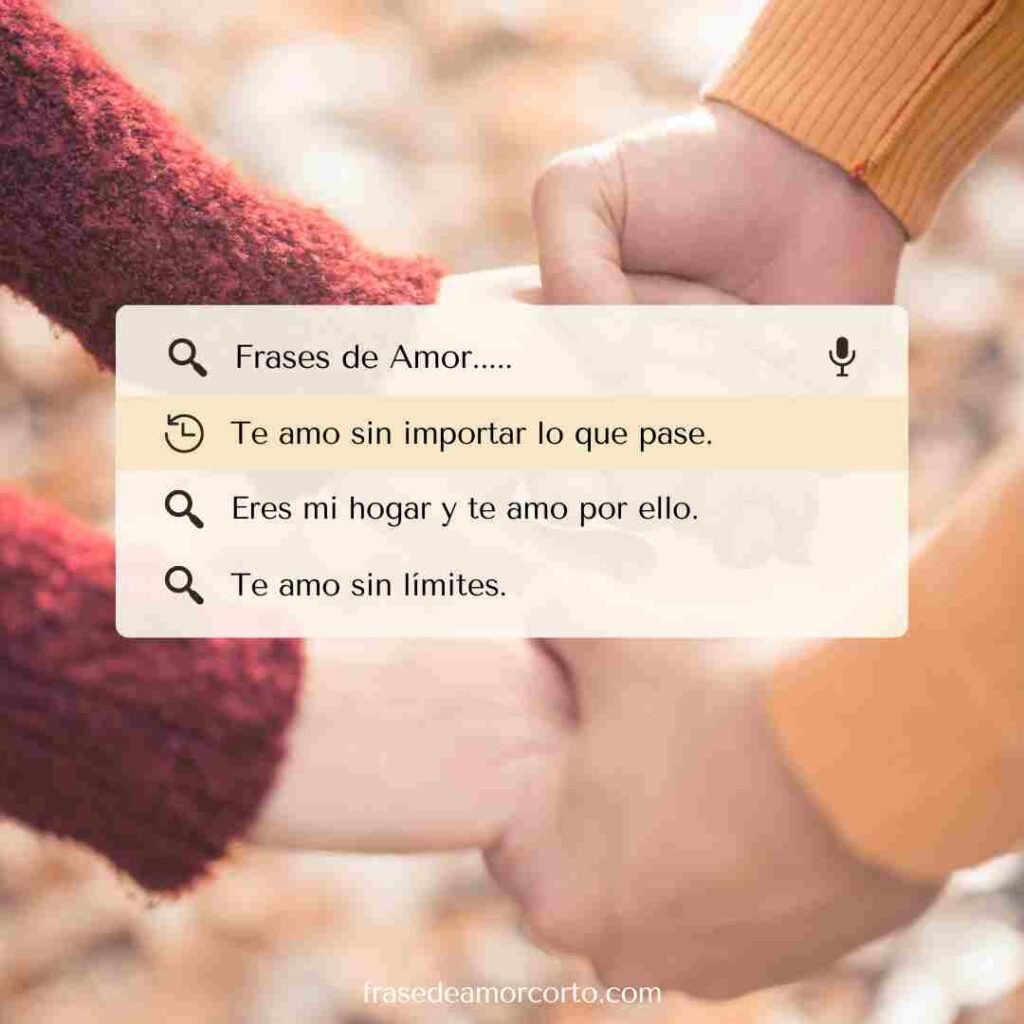 Frases de Amor para Expresar tu Amor te amo